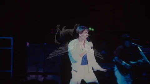 Duran Duran – Simon Le Bon live at the Hammersmith Odeon 1986